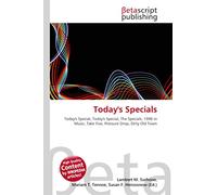 Today's Specials: Today's Special, Today's Special, The Specials, 1996 in Music, Take Five, Pressure Drop, Dirty Old Town