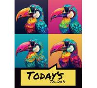 Today's To-Do's: A Fun and Whimsical Undated Daily Planner with Task Lists, Notes, and Essential Information Pages