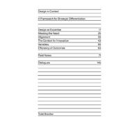 Design in Context: A Framework for Strategic Differentiation