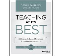 Todd D. Zakrajsek Linda B. Nilson Teaching at Its Best (Tascabile)
