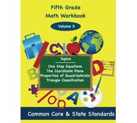 Todd Deluca Fifth Grade Math Volume 5: One Step Equations, The Coord (Tascabile)