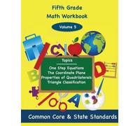 Todd DeLuca Fifth Grade Math Volume 5 (Tascabile) Fifth Grade Math