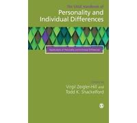 Todd K. Shackel The SAGE Handbook of Personality and Individu (Copertina rigida)
