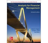 Todd Mitton Robert Higgins Jennifer Analysis for Financial Manageme (Tascabile)