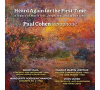 Paul Cohen Heard Again for the First Time (CD)