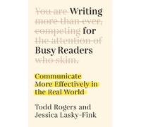 Todd Rogers Jessica Lasky-Fink Writing for Busy Readers (Copertina rigida)