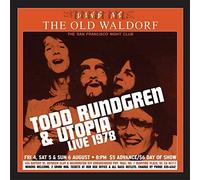 Todd Rundgren & Utopia Live at the Old Waldorf (Vinyl LP)