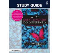 Todd Whitaker Beth Whit Study Guide: What Great Teachers Do Differe (Tascabile)