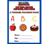 Toddler ABC Coloring Book for Ages 1-4: Fun Alphabet Learning with Big Letters and Cute Pictures