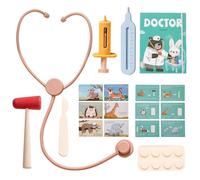 Toddler afferma Che Il Dottore si svolge, afferma Che Il Dottore - Il Gioco di ruolo del Medico per,36x ruoli di Gioco di Attrezzature di Simulazione Stetoscopio Giocattolo per la Classe