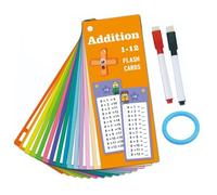 Toddler Arithmetic Cards - 14x schede flash di moltiplicazione per bambini | Early Math Learning for Children | Divertente gioco di numeri educativi per aula, istruzione a casa e base sc