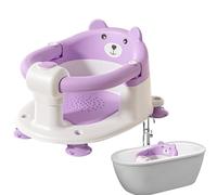 Toddler Bath Seat, Kids Sitting Up Shower Chair, 16,14 x 12,6 x 9,45 Inches, Ergonomic Comfortable Convenient, Anti Slip Bath Chair, Ensuring Your Kids Safety During Bath Time