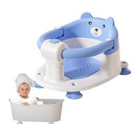 Toddler Bath Seats, Toddler Shower Chair, Cute Toddler Shower Chair with Support, Non-Slip Toddler Bath Seat, Cartoon Animal Sitting Shower Chair for Boys Girls 6+ Months