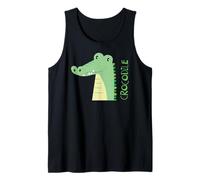 Toddler Boy Funny Animal Lover, Kids, Crocodile Alligator Canotta