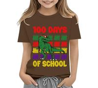Toddler Boy Girl Summer Clothes First Day of School Shirt In My Pre School Shirt Toddler Kindergarten Shirts Cooler Blusa Girl, caffè, 2-3 Jahre