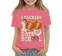 Toddler Boy Girl Summer Clothes First Day of School Shirt In My Pre School Shirt Toddler Kindergarten Shirts Top 2, Colore: rosa., 6-7 Jahre