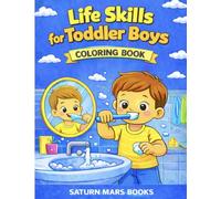 Toddler Boy Life Skills Coloring Book for Ages 2-5