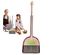 Toddler Broom and Cleaning Set, Broom with Dustpan Combo Kids, Play and Learn Kit, 7.28x5.12x22.05 inches Educational Activities for Home, Preschool, and Kindergarten Classrooms