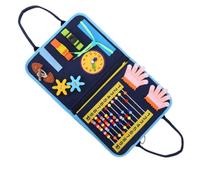Toddler Busy Toy, Felt Activity Book, 11.02x1.97x13.39 Inches Early Learning Board, Interactive Play Tool for Preschool Classroom Kindergarten Travel or Quiet Time in the Living Room with Young Kids