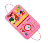 Toddler Busy Toy, Felt Activity Book, Early Learning Board, 1 Piece, Interactive Educational Pages, Soft Toy for Fine Motor Skills Quiet Play in Preschool Classroom Travel or Home Use