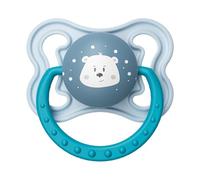 Toddler ciuccio, ciucci per il bambino allattato al seno, Capezzolo in silicone naturale per sviluppo orale sano, Nutrito per bambini allattato al seno confortevole per bambini, ragazze, ragazzi