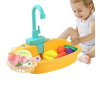 Toddler Kitchen Lavel Toy - Kids Play House Faucet Toy | Fai finta giocattoli di ruolo con acqua corrente per ragazze, ragazzi e bambini