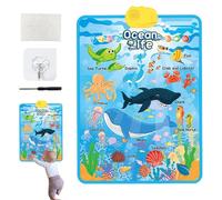 Toddler Learning Posters - 16.14x21.85 Inches Kids Speech Talking Posters, Alphabet Wall Chart, Electronic Interactive Wall Chart For Preschool Boys & Girls Sound-Based Letter Guides