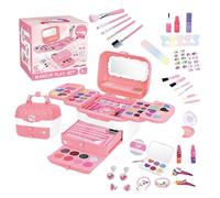 Toddler Makeup Kit, Kids Makeup Kit For Girls, Washable Makeup For Little Girls, Toddler Cosmetic Kit, Play Makeup Toys For Girls, Children's Makeup Set, Makeup Kit For Girls Aged 3-12, Child Play