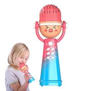 Toddler Microphone, Cute Wireless with Light, Fun Voice-Changing Puzzle Game, Sensory Musical Toy for Boys & Girls, 21.5x6x9.5CM/8.46x2.36x3.74 inches