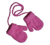 Toddler Mittens - Soft Plush Gloves for Warmth, Anti-Loss Design with Elastic Cuffs, Comfortable Winter Protection for 1-3 Years Old Boys and Girls, Kids Cold Weather, Cozy Fabric, Size Small