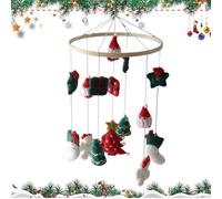 Toddler Nursery Toy | Baby Mobile - Christmas Decoration Crib Mobile Toy | Mobiles For Cribs Pendant Toys Stroller For Home Travel Camping Bedroom Living Room Indoor Boys Girls