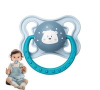Toddler Pacifier - di cibo per bambini | Ciuccio naturale in silicone per la pelle sensibile | PACCHIRE SPETTRO MANDERE | Comodo capezzolo per bambini allattato al seno per ragazzi per bambini