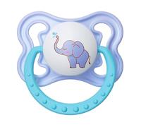 Toddler Pacifier, Natural Silicon, 2,24 x 1,5 x 1,77 in Comfortable Child Nipple, Bere Sensitive Skin, Gentle Pacifiers for Children, Girls, Boys