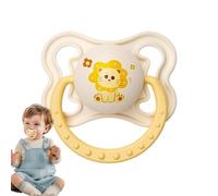 Toddler Pacifier, Natural Silicon, 2.24x1.5x1.77in Comfortable Child Nipple, Potable Sensitive Skin, Gentle Pacifiers for Children, Girls, Boys