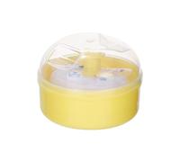 Toddler Powder Puff, Dusting Powder Applicator and Container, Body Powder Case, Powder Puff Container, Body Powder Case with Powder Puff for Loose Powder Foundation Diaper Powder