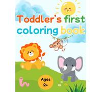 Toddler´s first coloring book: Animals