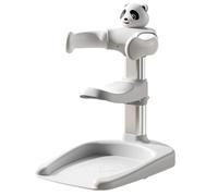Toddler Shower Stand, Baby Bath, 13.78x25.59 inches, Foldable Standing Support, Adjustable Height Structure, Non-Slip Wide Base, for Bathroom, Travel, Apartment, Outdoor
