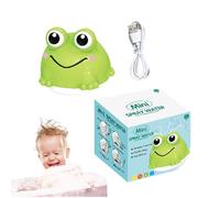 Toddler Shower Toys - Automatic Water Spray Frog Bath Toy | Light-Up Interactive Learning Game | Educational Preschool Activity with Music and Motion, Rechargeable or Battery Operated Bath Time Entert
