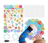 Toddler Sticker Books, Educational Sticker Set, Reusable Sensory Quiet Activities, Educational Learning Toys for Kids, Interactive Preschool Playbook, New Year, Birthday, Christmas, Holiday