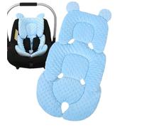 Toddler Stroller Mat, Double Sided Soft Cushion, Breathable Ergonomic Design, 67x38cm, All-Season Comfort Kids, Ideal for Strollers, Pushchairs, Travel