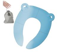 Toddler Toilet Seat, Foldable Potty Trainer, Portable Kids Loo, Compact Design, Non-Slip Base, Easy Setup, Hygienic Solution, Perfect for Travel, RV, Park, Beach, Vacation, (PP)