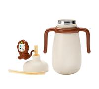 Toddler Travel Bottle Insulated - Insulated Cup For Kids,300 ml Water Milk Stainless Steel Bottle Insulated | Small Drinking Spout Leak-Proof Bottle Fashionable Toddler Over 7 mesi