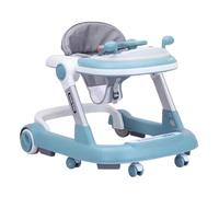Toddler Walker With Wheels, Foldable Push Walker With Feeding Tray, Activity Sitting Push Walker, Interactive Push Walker, Easy To Clean, For Boys And Girls Learning To Walk (6-18 Months)