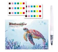Toddler Water Color Coloring Book - Watercolor Coloring Book | Watercolor Graffiti Workbook Party Favor For Kid Children Boys Girls Youth Teens Son Daughter Family