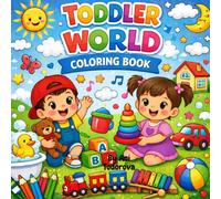 Toddler World: Simple and Cute Toddler Coloring Book