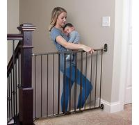 Toddleroo by North States Cancelletto di sicurezza per bambini, larghezza 121,5 cm, facile da oscillare e bloccare, serie 2: chiusura di sicurezza extra di sicurezza, montaggio in ferramenta. Adatto