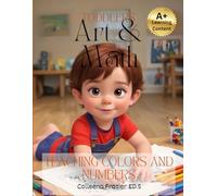 Toddlers Art and Math: Colorful Scaffolded Cognitive Development Book, Stimulating Fine Motor Control for Toddlers