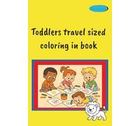 Toddlers travel size coloring in book - by Dorset Daizy