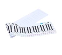 Toddmomy 1 Pezzo a della tastiera del pianoforte del pianoforte insegnamento base delle note della tastiera del pianoforte pratica tastiera pvc