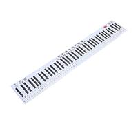 Toddmomy 1 Pezzo Guida Pratica per Tastiera Pianoforte Adesivo Simulazione Dita per Principianti Facile Comprensione e Esercizi Chiari